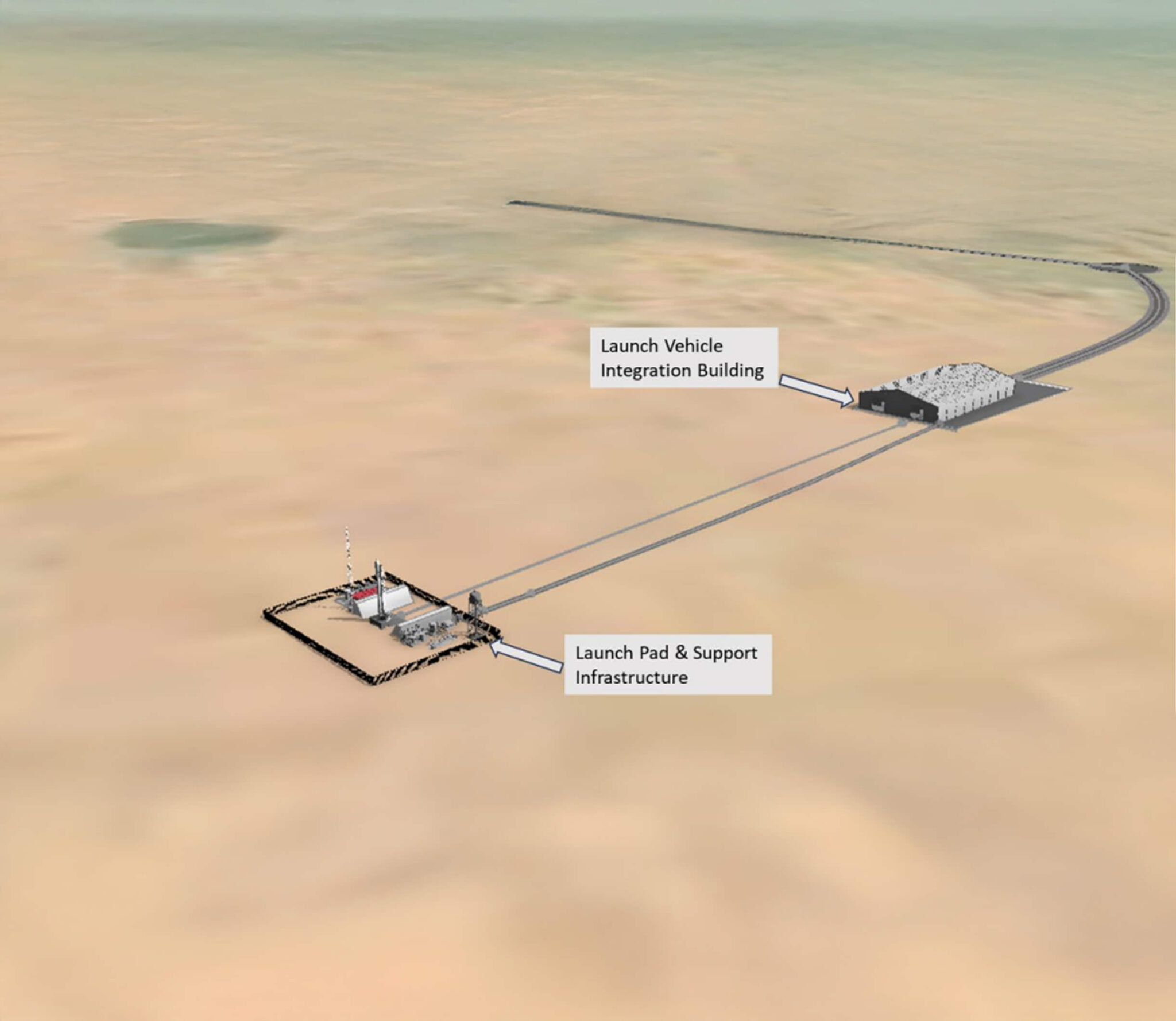 Launch Complex 3 aerial view